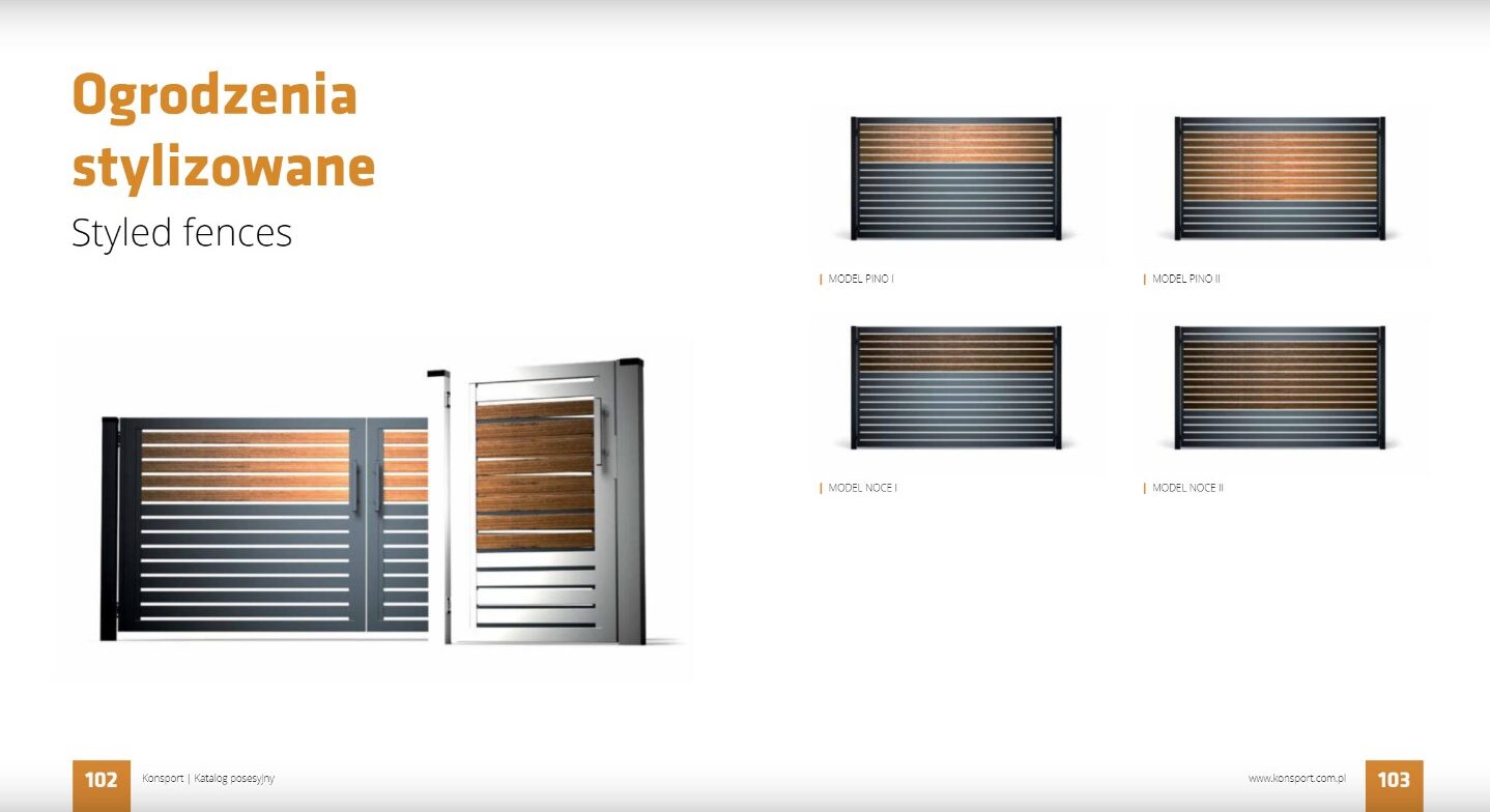 ogrodzenia stylizowane 2